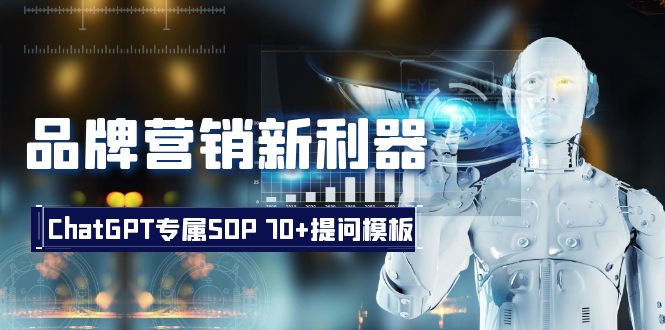 品牌营销新利器：ChatGPT专属SOP，70+提问模板-讯领网创