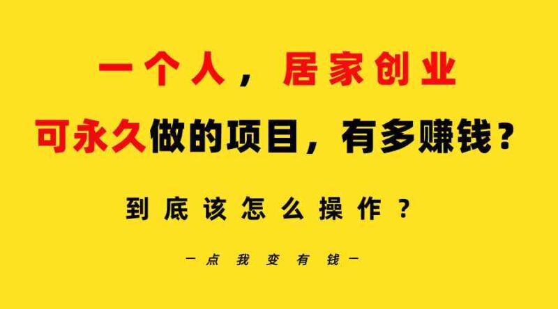 一个人，居家创业：B站每天10分钟，单账号日引创业粉100+，月稳定变现5W…-讯领网创