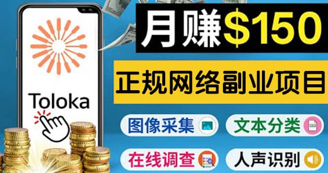 正规网络副业赚钱平台Toloka，利用业余时间月赚150美元-讯领网创