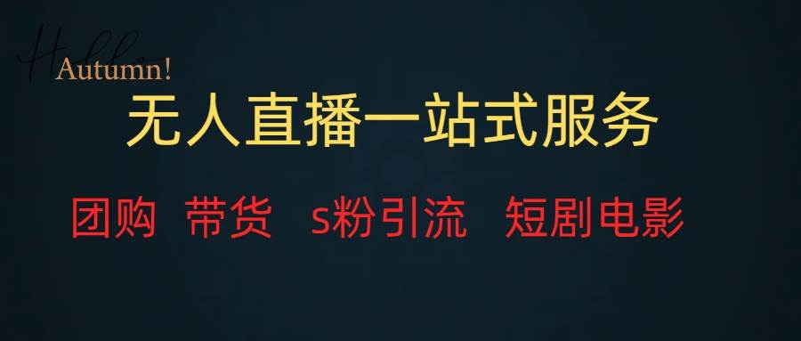 无人直播全套服务，变现稳定-讯领网创