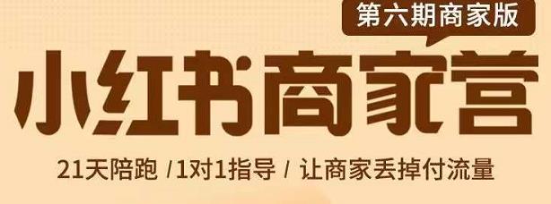 贾真-小红书商家营第6期商家版，21天带货陪跑课，让商家丢掉付流量-讯领网创