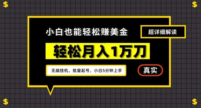 谷歌看广告撸美金2.0，无脑挂机，多号操作，月入1万刀【揭秘】-讯领网创