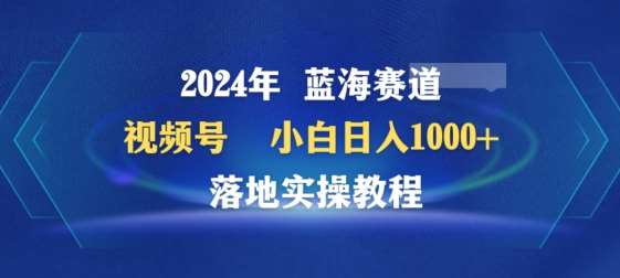 2024年视频号蓝海赛道百家讲坛，小白日入1000+，落地实操教程【揭秘】-讯领网创