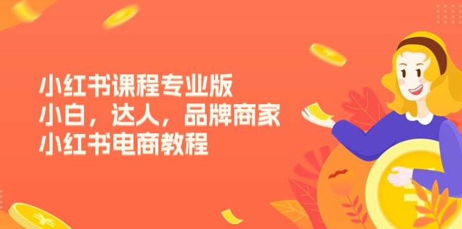 （11022期）小红书课程专业版，小白，达人，品牌商家，小红书电商教程（15节）-讯领网创