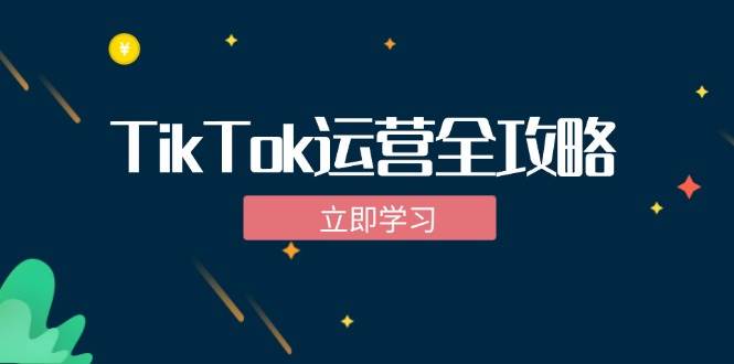 （12739期）TikTok实战运营全攻略：从下载软件到变现，抖音海外版实操教程-讯领网创