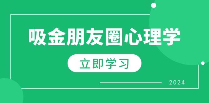 朋友圈吸金心理学：揭秘心理学原理，增加业绩，打造个人IP与行业权威-讯领网创