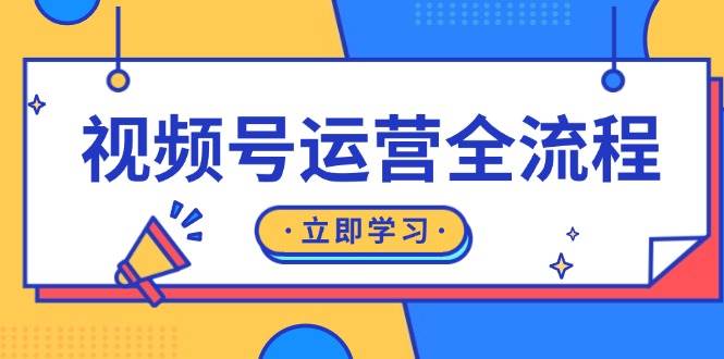 （13401期）视频号运营全流程：起号方法、直播流程、私域建设及自然流与付费流运营-讯领网创