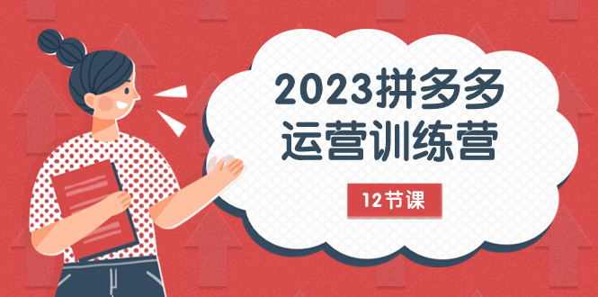 2023拼多多运营训练营：流量底层逻辑，免费+付费流量玩法（12节课）-讯领网创